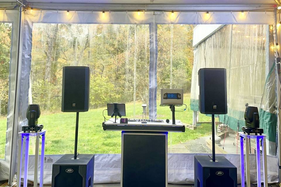Wedding setup
