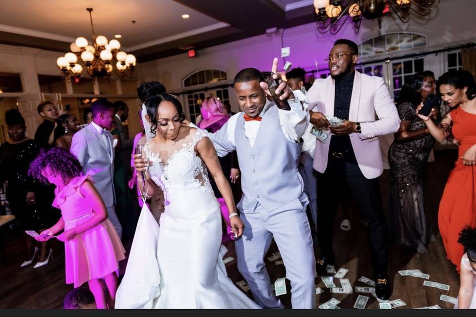 Wedding reception