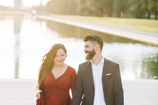 Couple in Washington dc