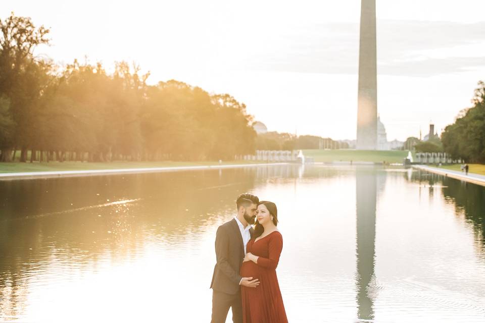 Couple in Washington dc