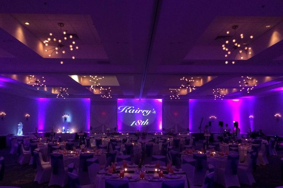 A ballroom fit for any function, weddings to a 18th Birthday Celebration. At 1805 on the Boulevard located in the Walt Disney World Resort. Call 407-827-7066 for more information. | www.1805ontheBoulevard.com