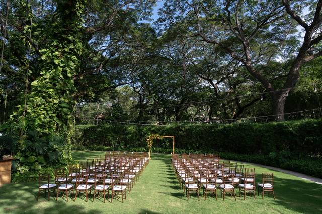 Ceremony set up costa rica