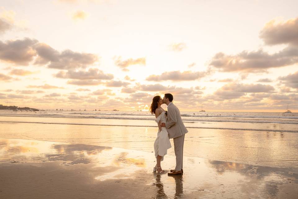 Costa rica beach photoshoot