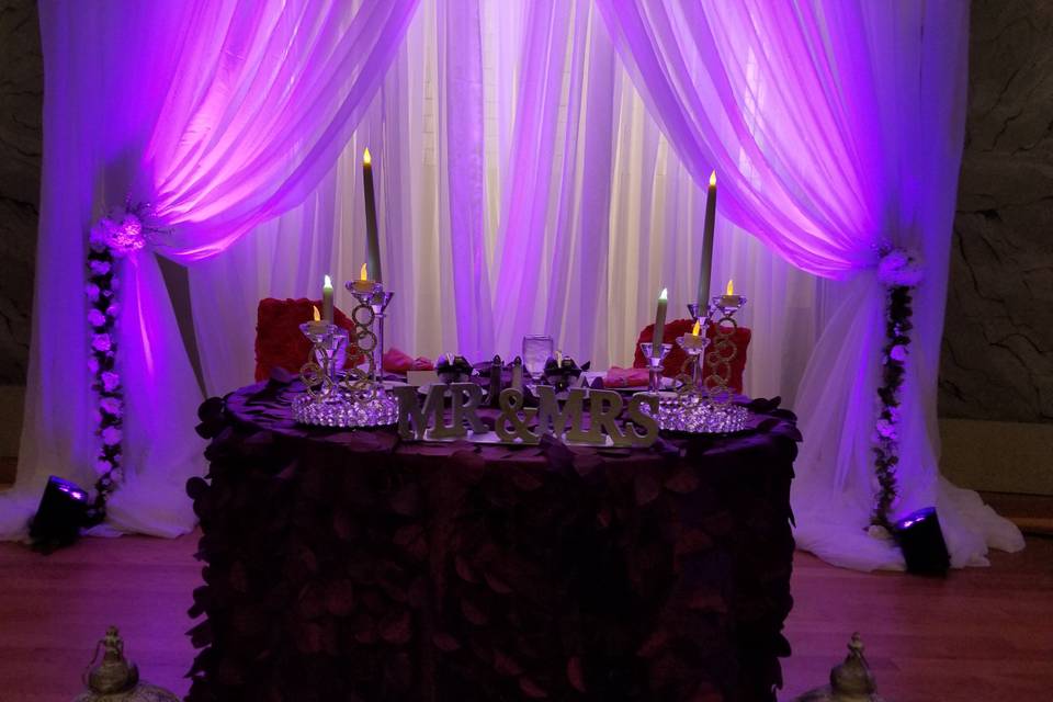 Sweetheart Table