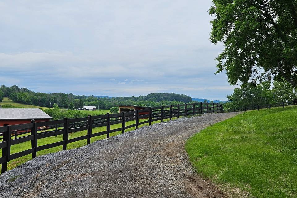 Road to Event Center
