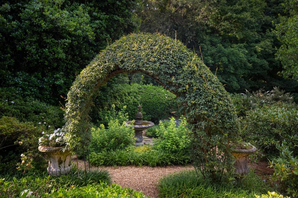 Garden area