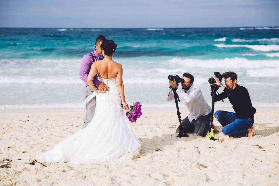 Wedding photo session