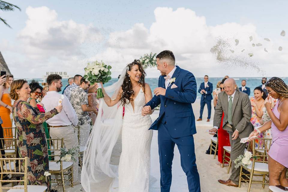 Punta Cana beach wedding