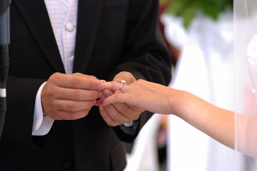 Ring on sale vows christian