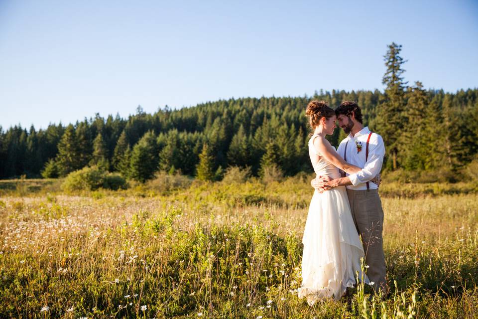 Creative couple portrait