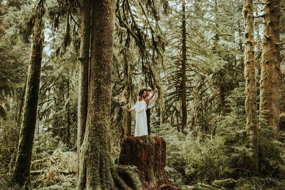 Forest Elopement Site