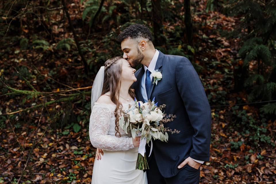 Soft Forehead Kisses