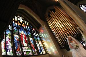 Stained glass windows