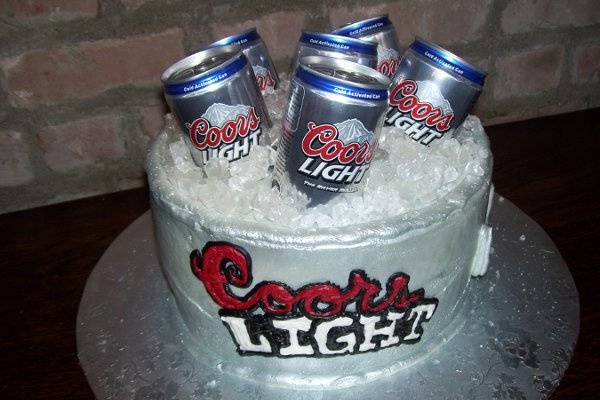 25 Coors light ideas  beer cake, birthday beer cake, coors light