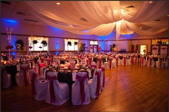 Reception hall