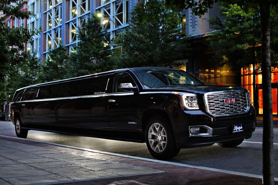 New Yukon Denali Stretch limo