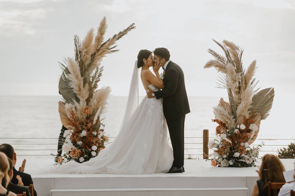 Vows over the coast
