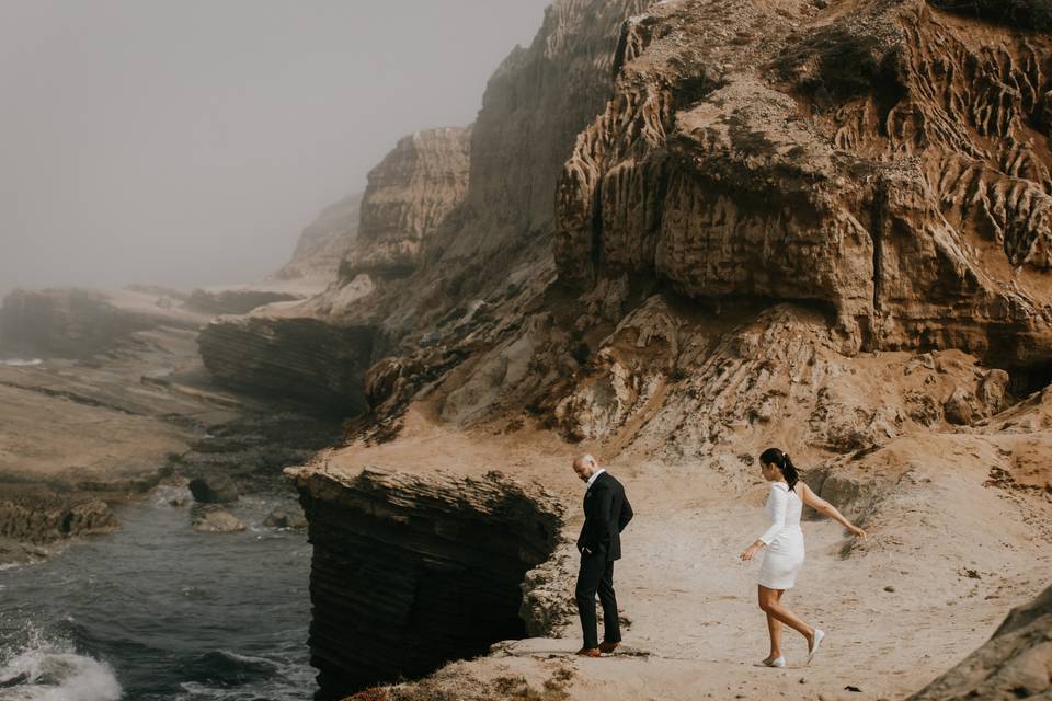 Eloping over the coast