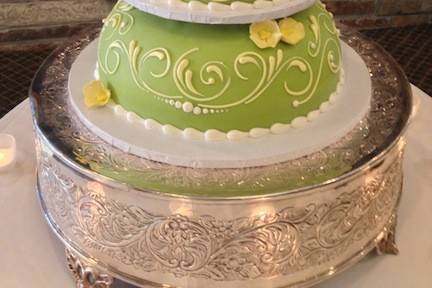 Tiered princess cake