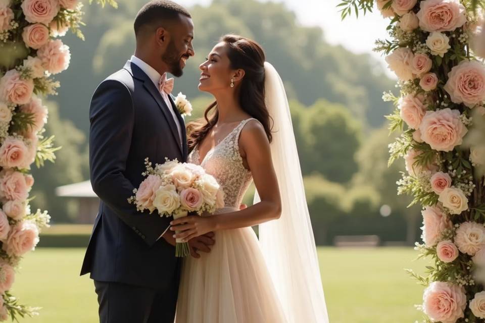 Outdoor wedding