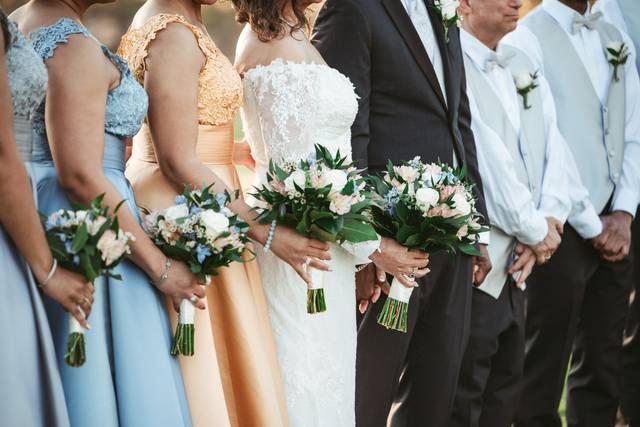Bridal party flowers