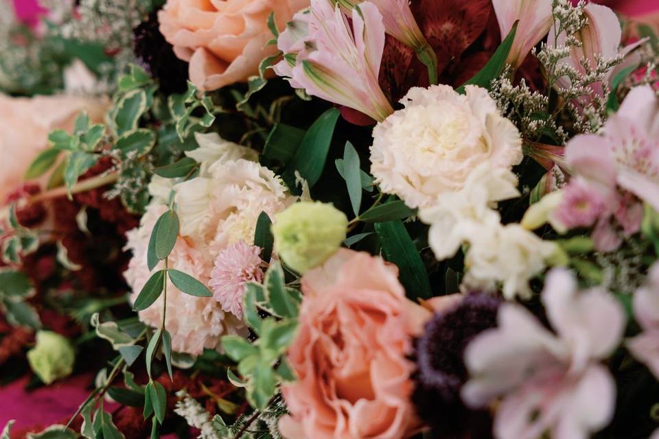 Bridal flatlay