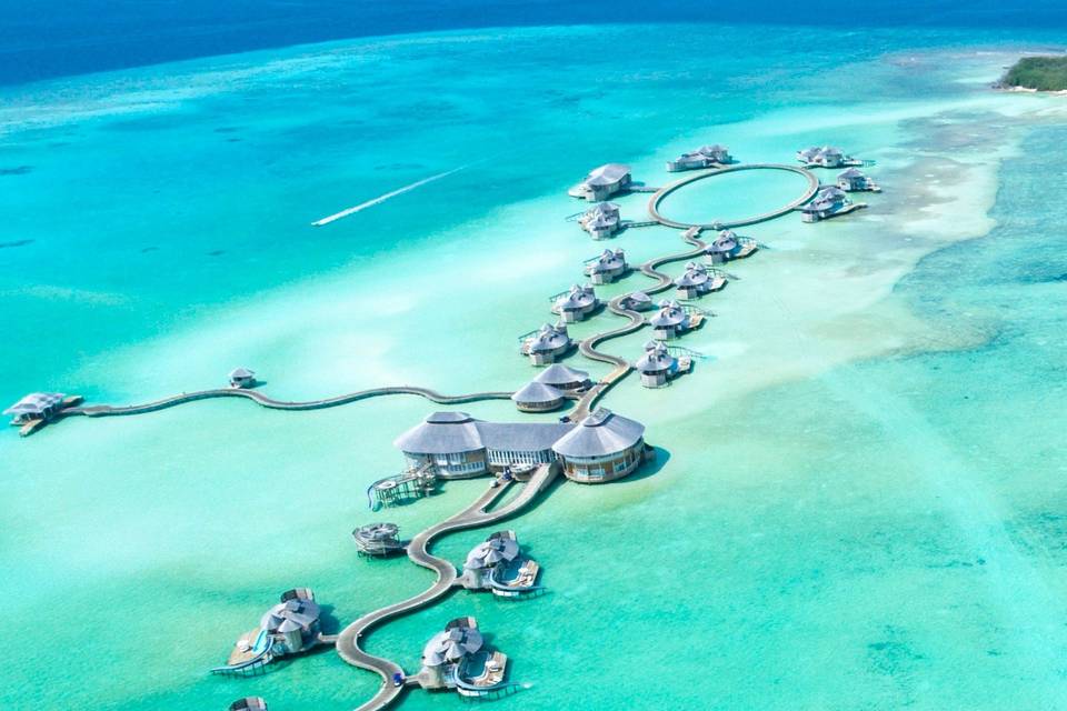 Maldives over water bungalows
