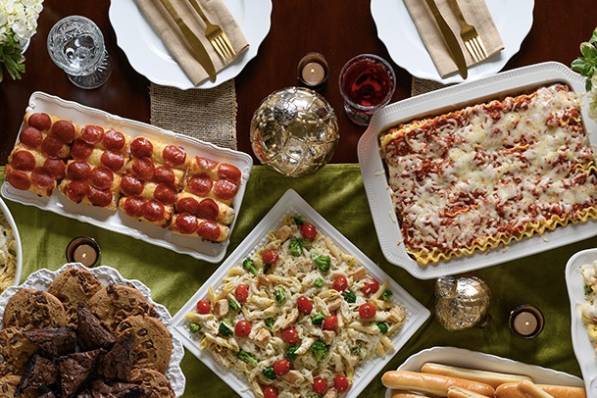 Selection of dishes