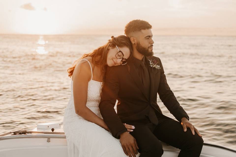 Boat Elopement! ✨
