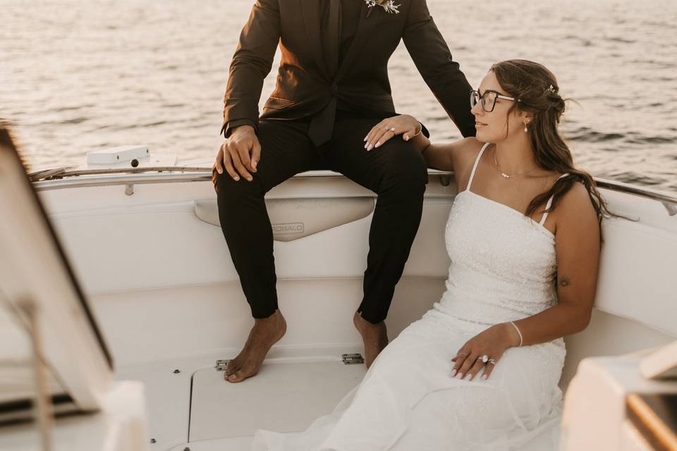 Boat Elopement! ✨