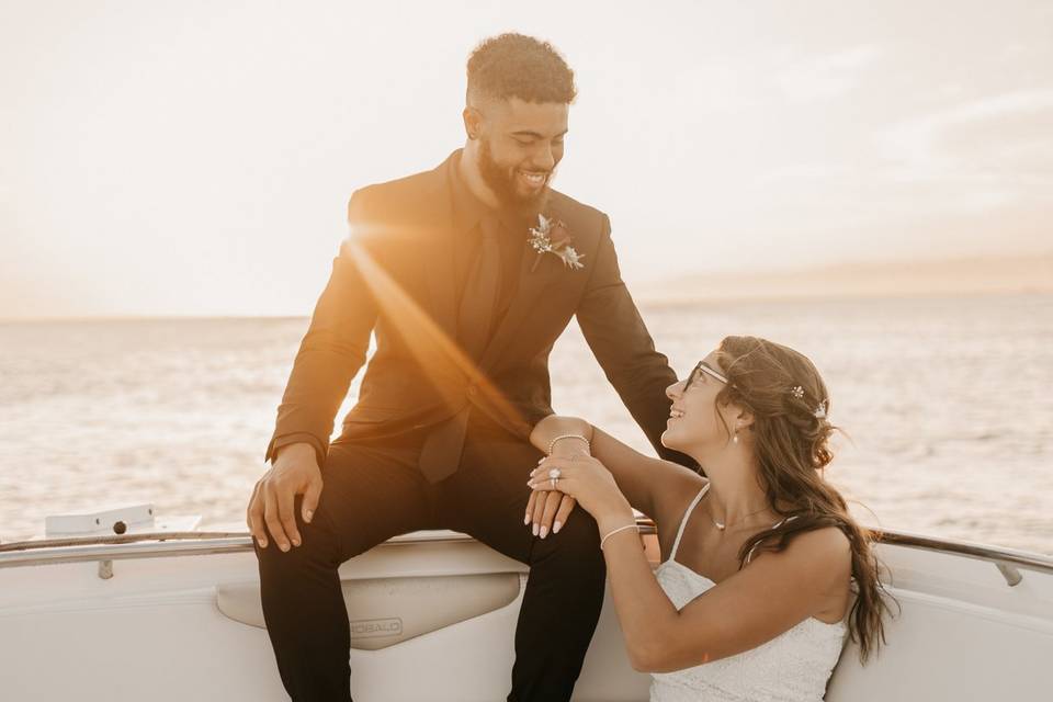 Boat Elopement! ✨