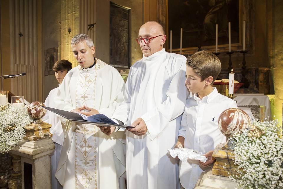 The priest and the officiant