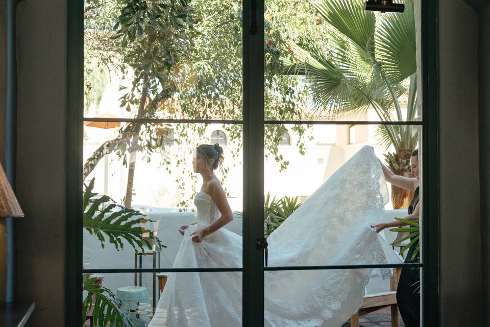 Bridal Portraits in SB
