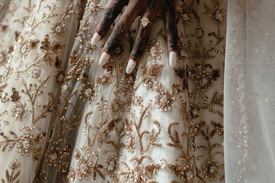 Details of Intimate Wedding