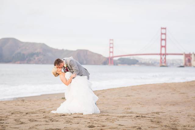Couple kissing