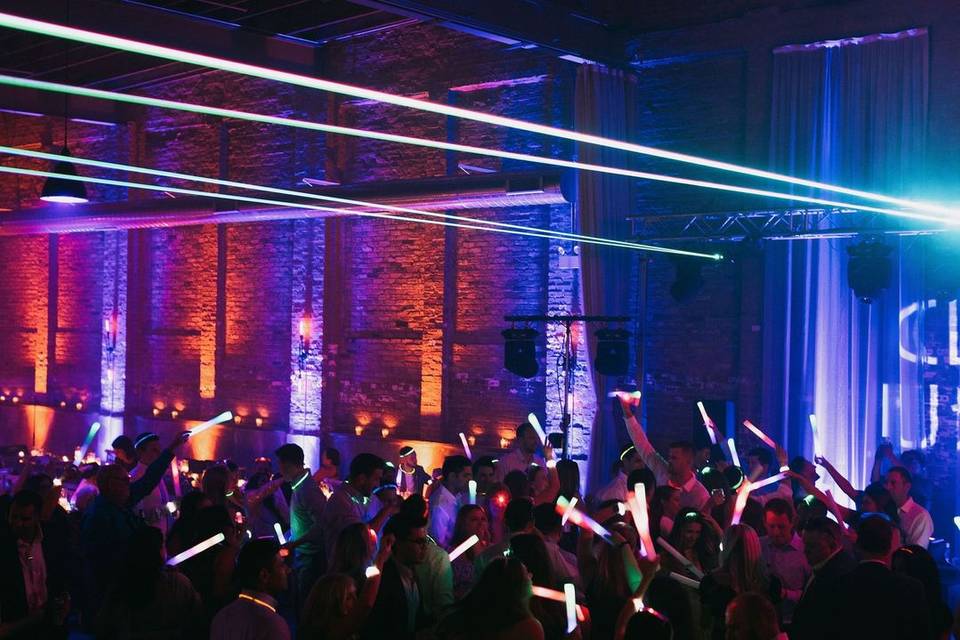 Lasers Uplighting & Glow Stick