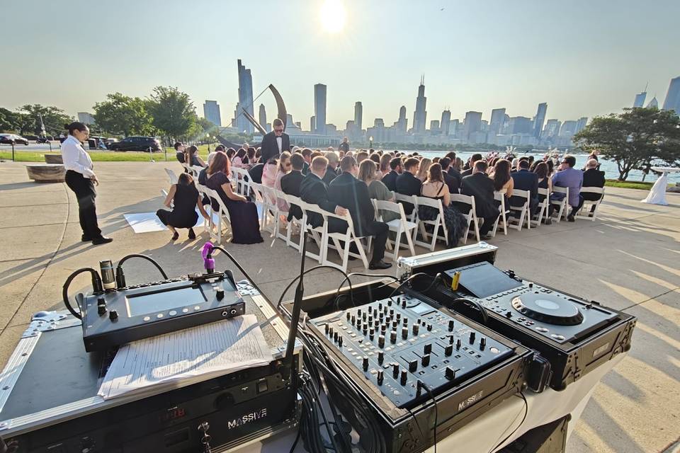 Wedding Ceremony Setup