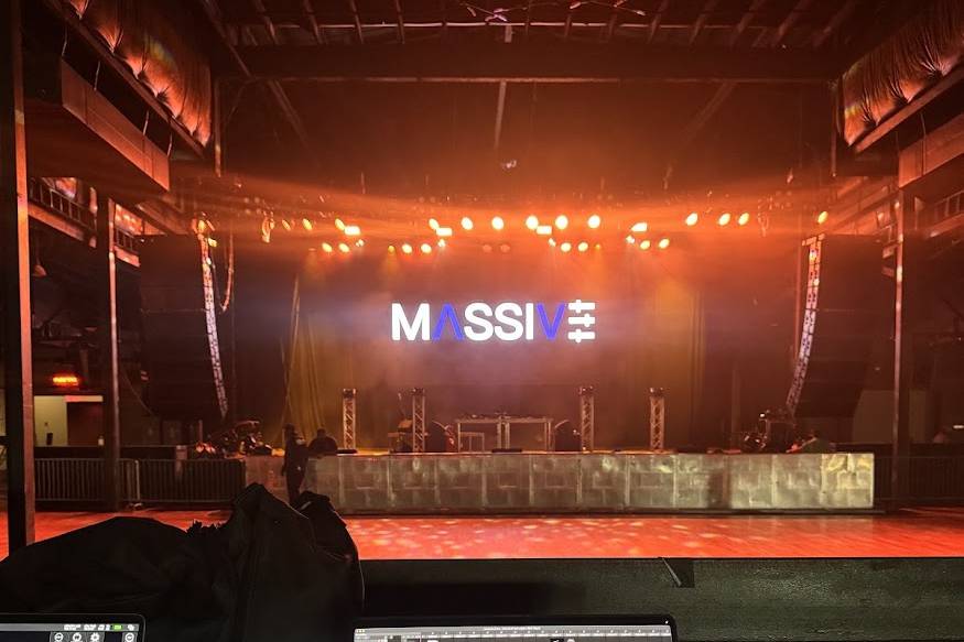 Concert Setup in Dallas TX