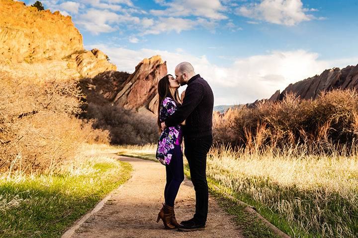 Roxborough Park engagement