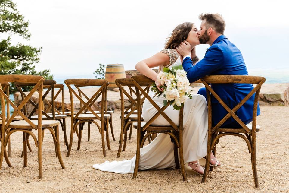 Couple in chairs