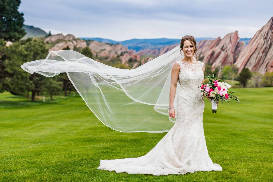 Bridal portrait