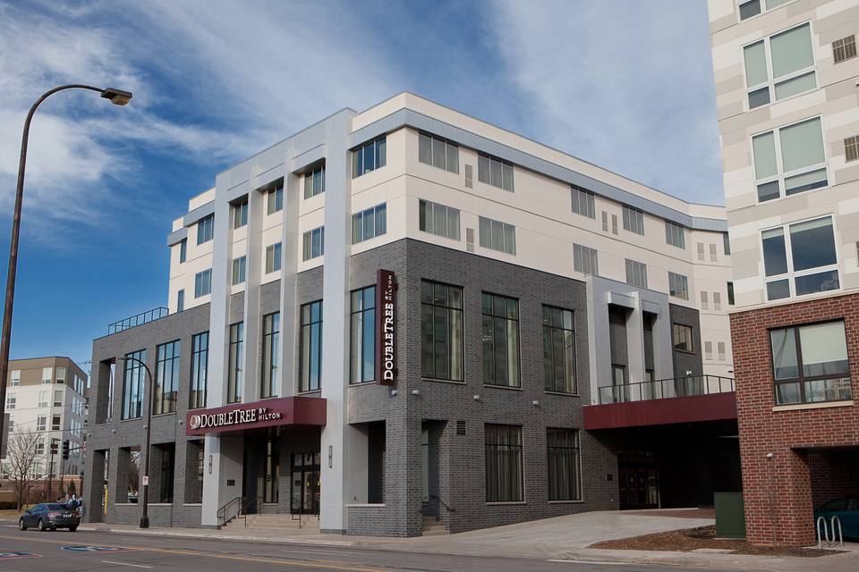 Exterior view of the hotel