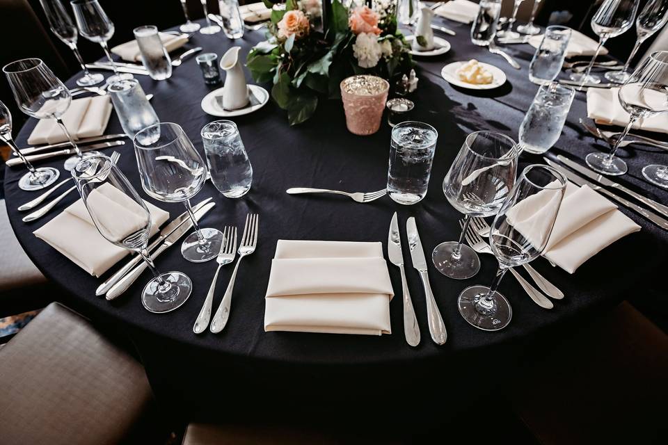 Table setup