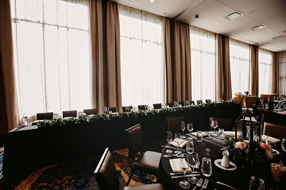 Wedding reception