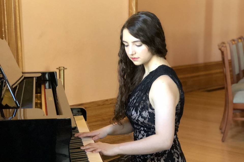 I’ve played piano for 14 years