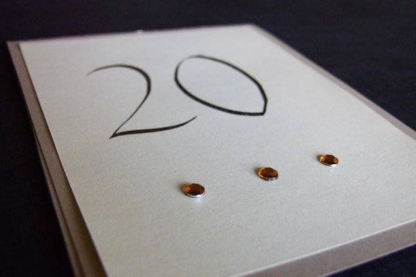 Specialty table numbers.