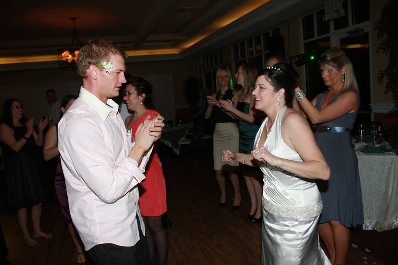 Wedding dance party