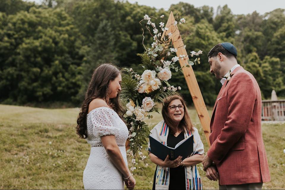 S and R’s Jewish/Jewish weddin