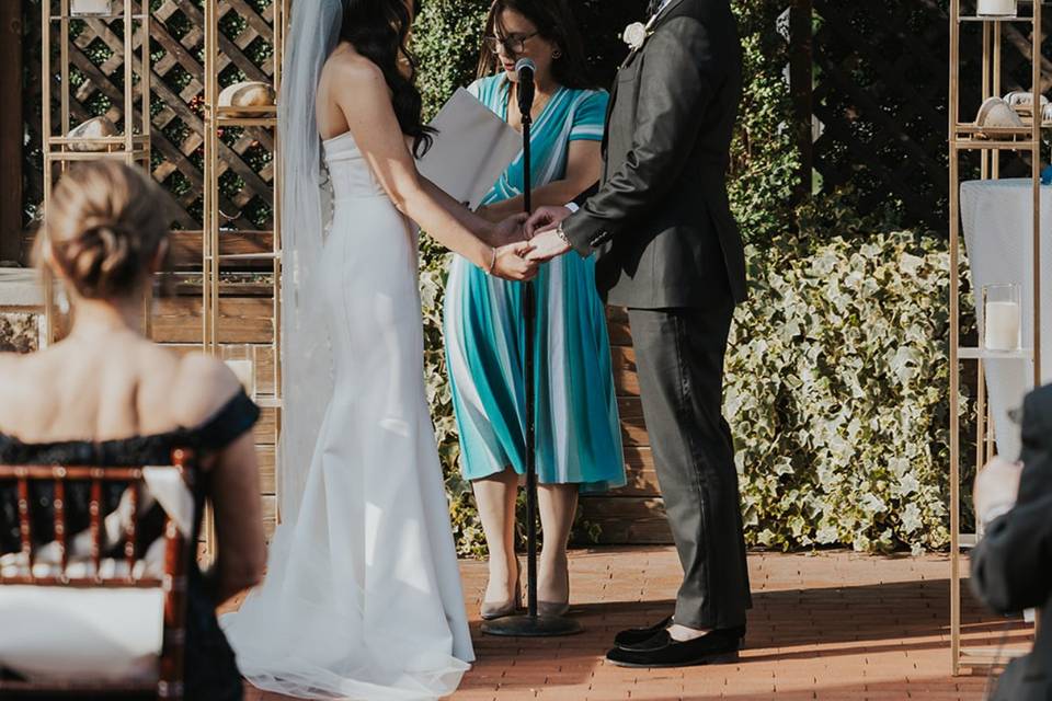 J and C's nterfaith wedding