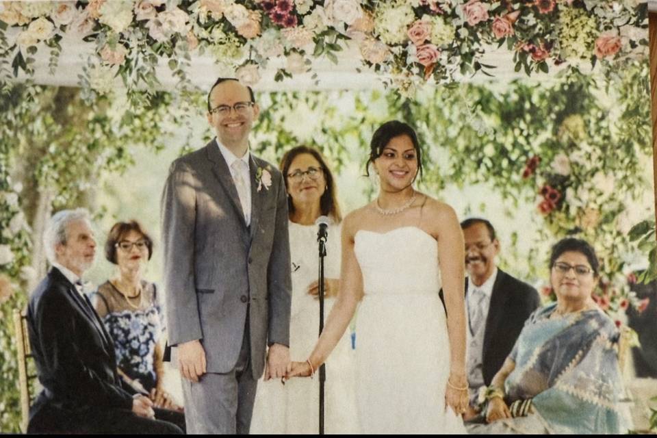 S & V interfaith wedding